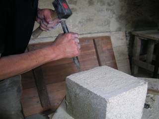 Maçonnerie Maen Roch taille pierre