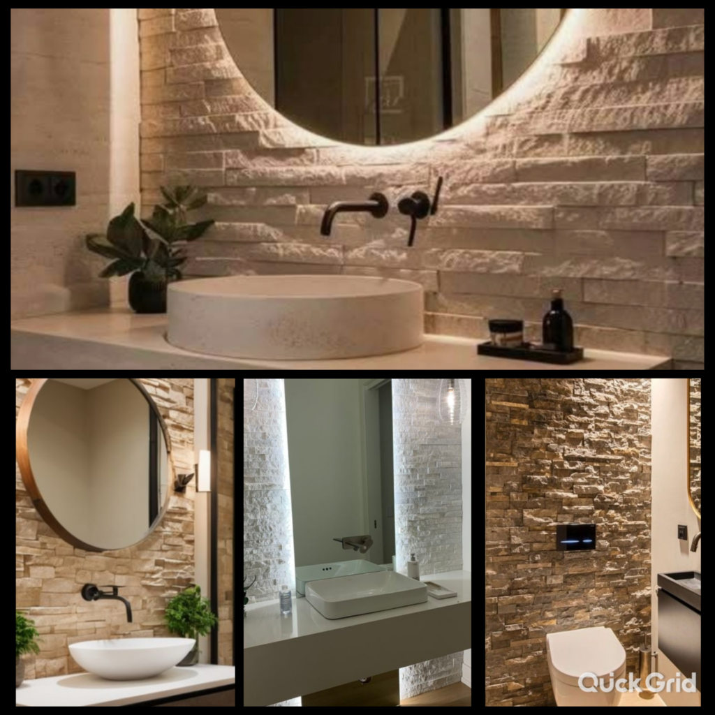 Maçonnerie Maen Roch salle de bain