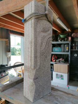 Paysagiste Maen Roch Gravure sur granit 4 Maçonnerie Maen Roch